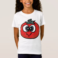 Camiseta de los Chicas de Tomate Face
