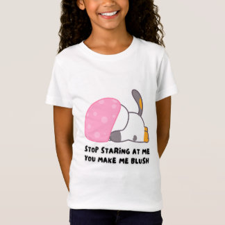 Camiseta de los Chicas "Dejen de mirar"