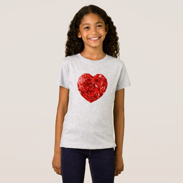 Camiseta de los Chicas del corazón del Diamante (Anverso completo)