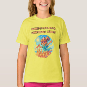 camiseta de los chicas del día de la playa persona