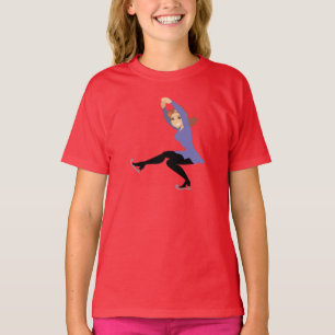 Camiseta de los chicas del patinaje artístico