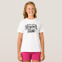 Camiseta de los chicas del pelotón del Sleepover