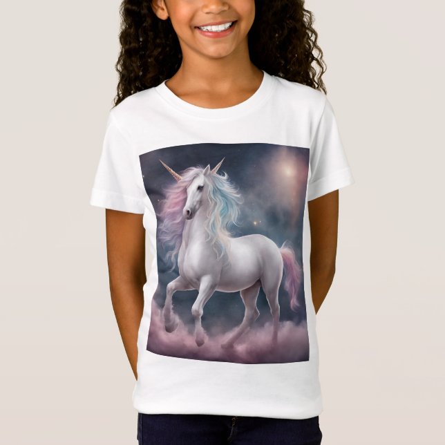 Camiseta de los chicas Dream unicorn (Anverso)