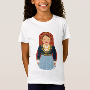 Camiseta de los Chicas griegos Matryoshka