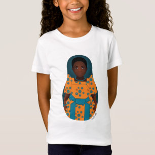 Camiseta de los Chicas Matryoshka de Uganda