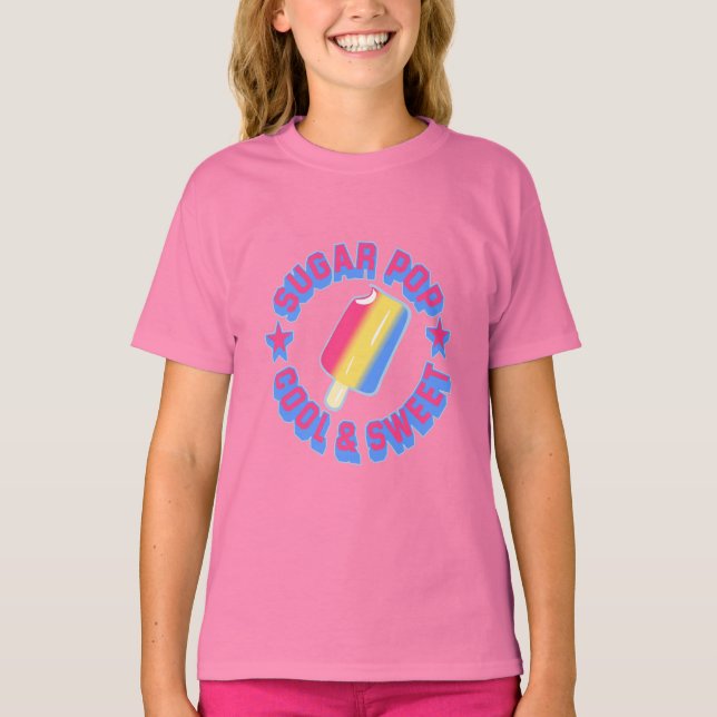 Camiseta de los Chicas pop azucareros (Anverso)