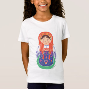 Camiseta de los Chicas portugueses de Matryoshka