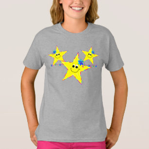 Camiseta de los chicas Stars