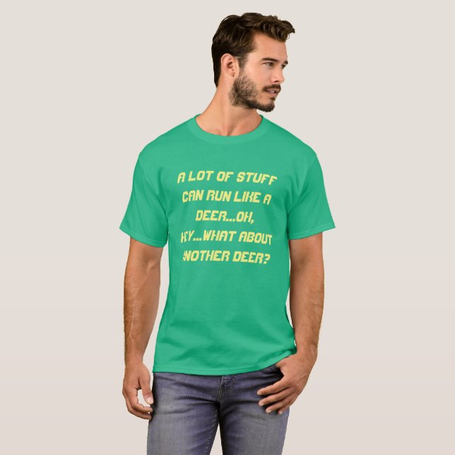 Camiseta de los ciervos de QCA (Anverso completo)