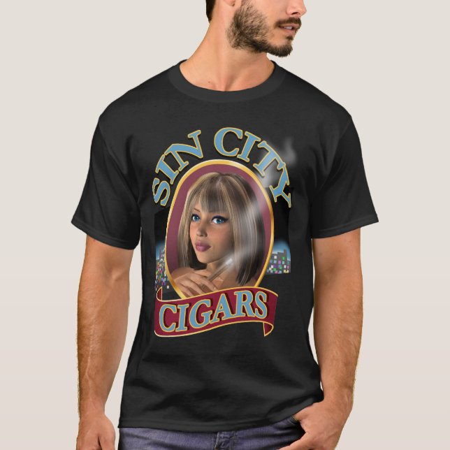Camiseta de los cigarros de Sin City (Anverso)