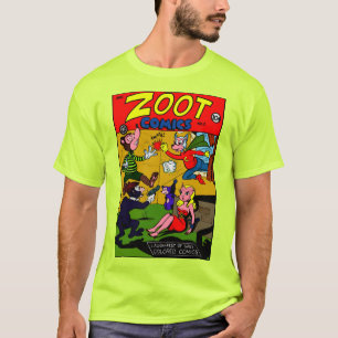 Camiseta de los clásicos cómics de ZOOT de los año
