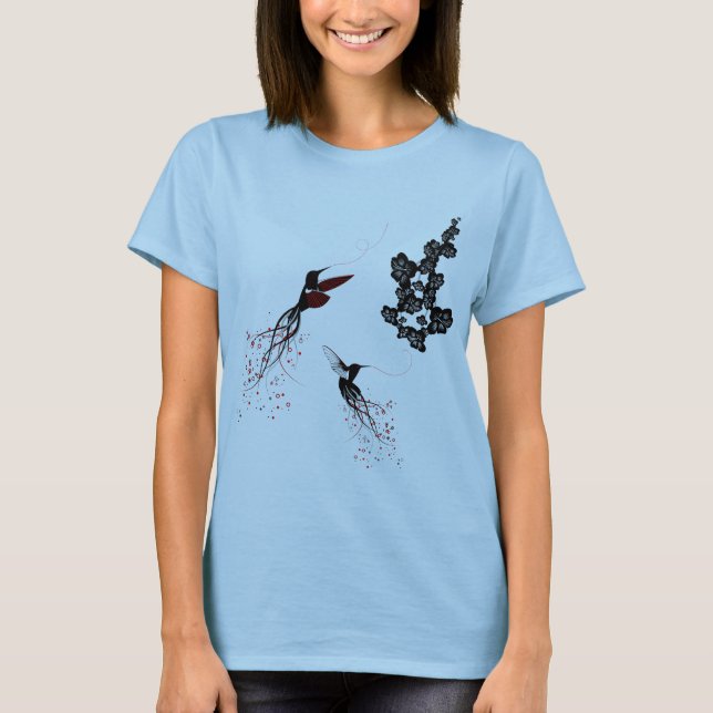 Camiseta de los colibríes (Anverso)