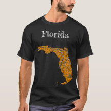 Camiseta de los condados y autopistas de Florida
