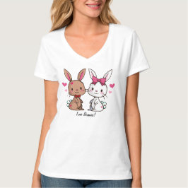 Camiseta de los conejitos del amor