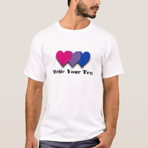 Camiseta de los corazones del orgullo del