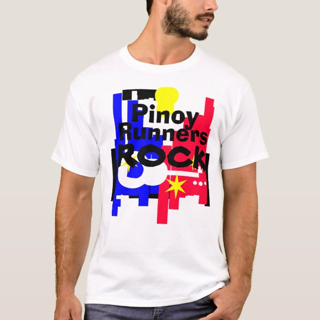 Camiseta de los corredores de Pinoy (Anverso)