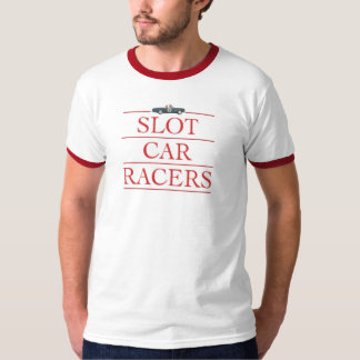 Camiseta de los corredores del coche de ranura