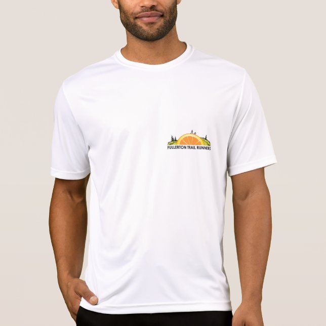 Camiseta de los corredores del rastro de Fullerton (Anverso)