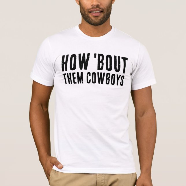 CAMISETA DE LOS COWBOYS (Anverso)