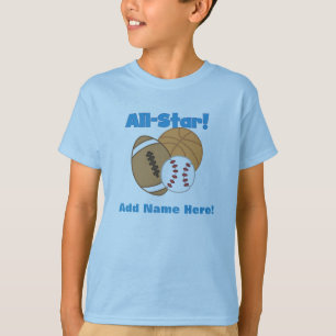 Camiseta de los deportes de All Star