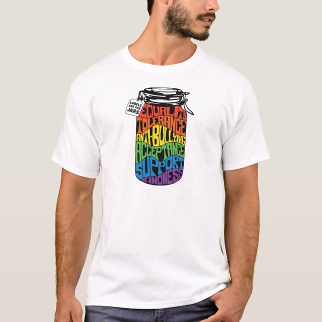 Camiseta de los derechos de los homosexuales (Anverso)