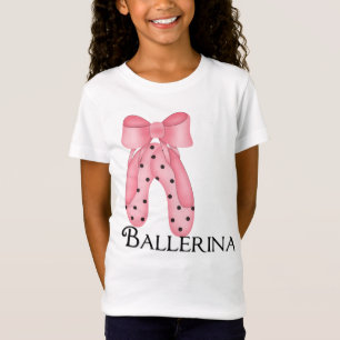 Camiseta de los deslizadores de la bailarina