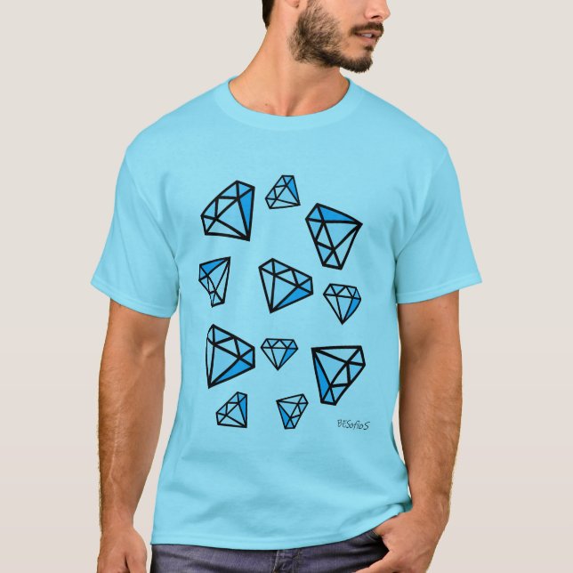 Camiseta de los diamantes (Anverso)
