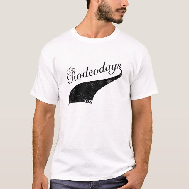 Camiseta de los días '09 del rodeo (Anverso)