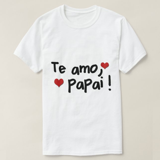 Camiseta de los días del padre (Diseño del anverso)