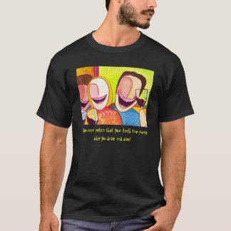 Camiseta de los dientes del vino