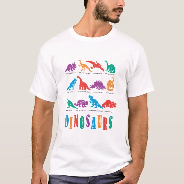 Camiseta de los dinosaurios (Anverso)