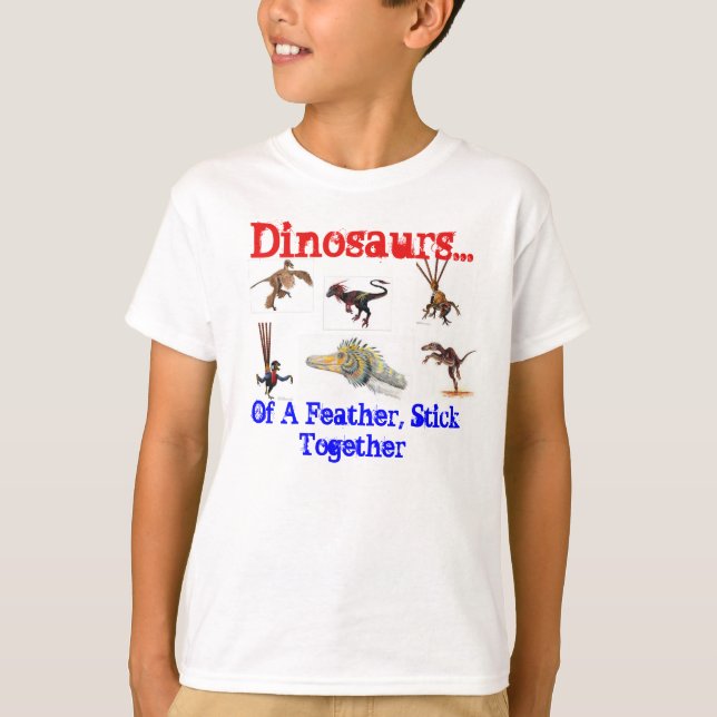 camiseta de los dinosaurios (Anverso)