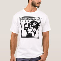 Camiseta de los E.E.U.U. del Partido Comunista