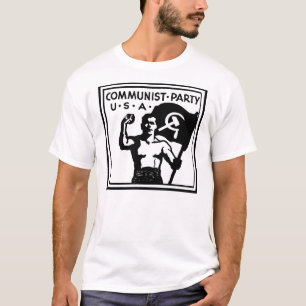 Camiseta de los E.E.U.U. del Partido Comunista