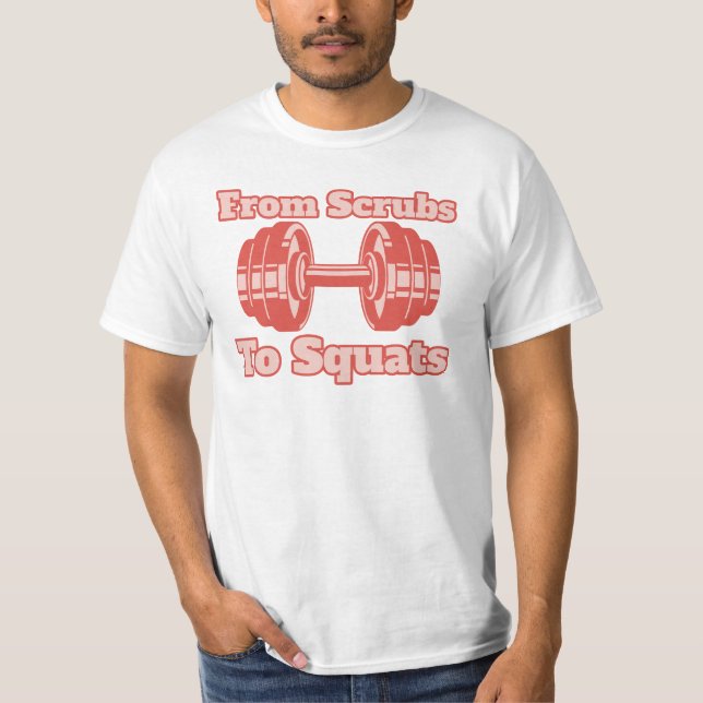 Camiseta De los escrutinios a las plazas, enfermera de gimn (Anverso)