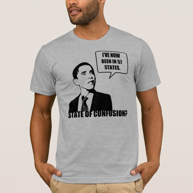 Camiseta de los estados de Obama 57 (Anverso)