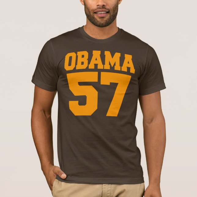 Camiseta de los estados de Obama 57 (Anverso)