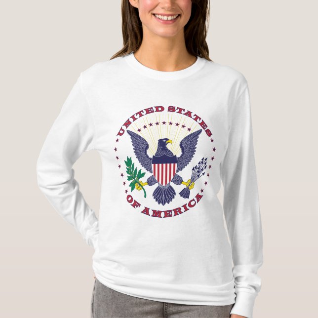 Camiseta de los Estados Unidos de América (Anverso)