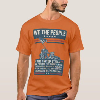 CAMISETA DE LOS ESTADOS UNIDOS PROTEGERÁN ESTA CONSTITUCIÓN