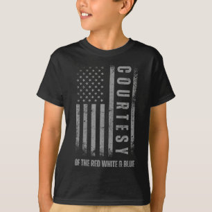 Camiseta De Los Estados Unidos Rojo Blanco Y Azul 4 De Juli