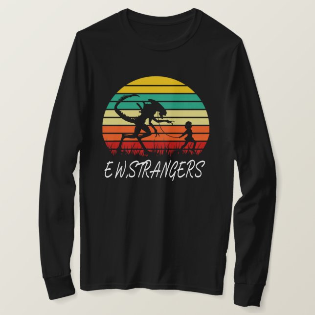 Camiseta De Los Extraños (Anverso del diseño)