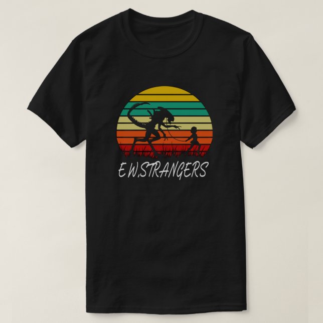 Camiseta De Los Extraños (Diseño del anverso)