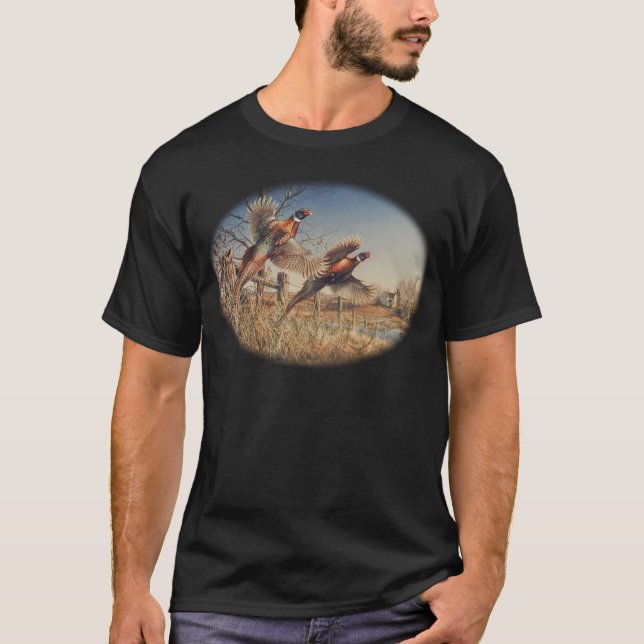 Camiseta De los faisanes gran caza en alto - en la granja (Anverso)