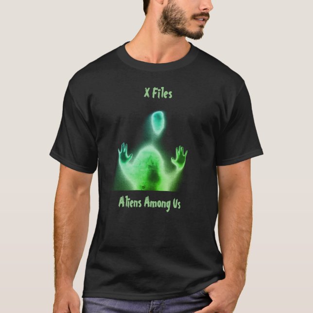 Camiseta de los ficheros X (Anverso)