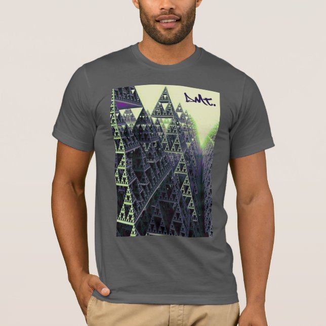 Camiseta de los fractales del DMT (Anverso)