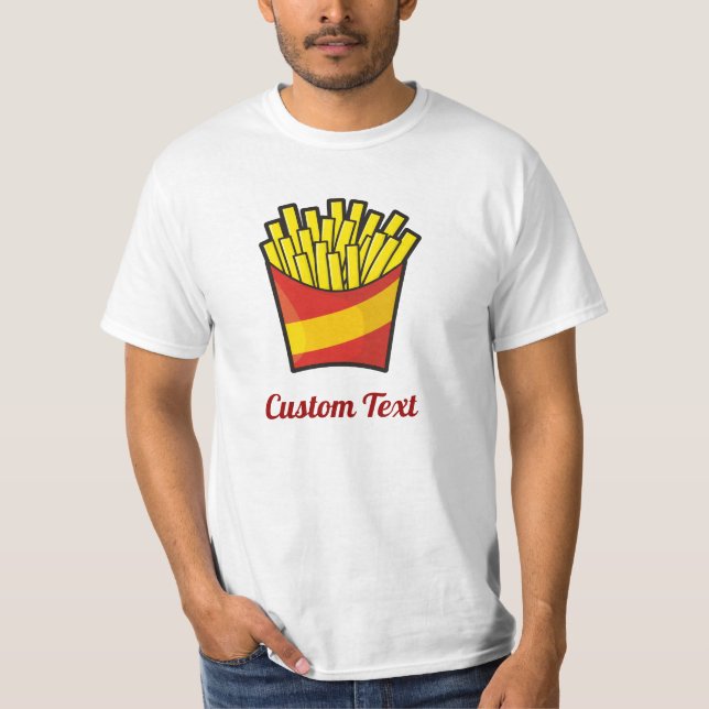 Camiseta de los Fries franceses (Anverso)