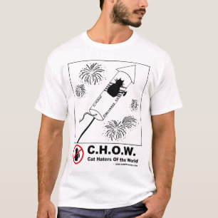 Camiseta de los fuegos artificiales de los
