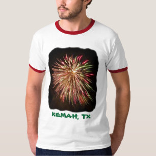 Camiseta de los fuegos artificiales - Kemah