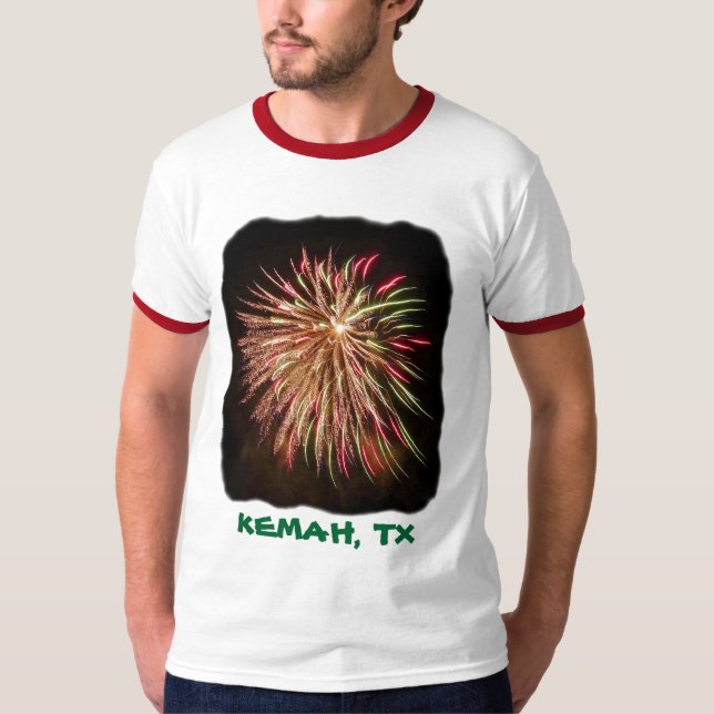 Camiseta de los fuegos artificiales - Kemah (Anverso)