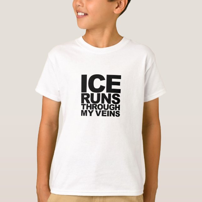Camiseta de los funcionamientos de hielo (Anverso)